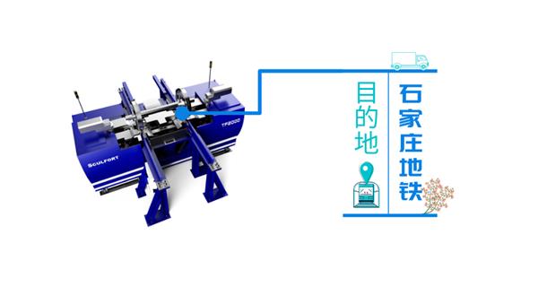 出發(fā)!目的地是2000公里外的石家莊地鐵